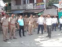 आजमगढ़ में सपा और बीजेपी कार्यकर्ताओं के बीच झड़प, मौके पर पहुंची कई थानों की फोर्स