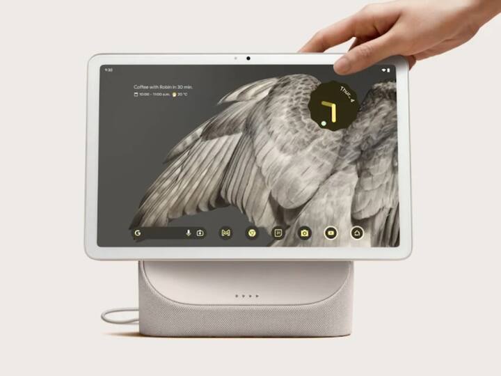 Pixel Tablet — Priced at $499, the Pixel Tablet is designed to be used as a smart home hub rather than a portable tablet. It comes bundled with a Charging Speaker dock which offers a punchy bass. The Pixel Tablet sports an 11-inch screen, supported by four inbuilt speakers. It features an 8-megapixel rear snapper and another 8-megapixel video-calling camera at the front. [Image source: Google]