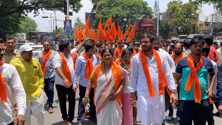 पुण्यातील सारसबाग चौकात हा जल्लोष साजरा केला.