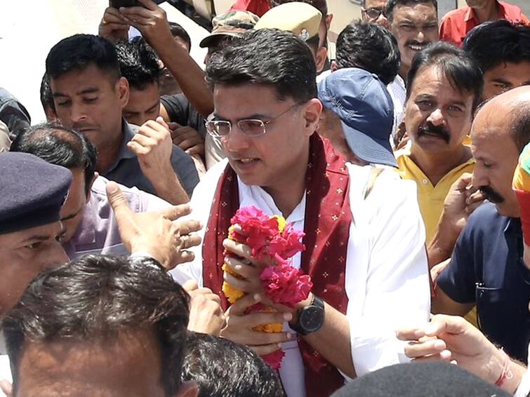 Congress MLA Sachin Pilot Holds Jan Sangharsh Yatra Over Paper Leaks Corruption In Rajasthan Ashok Gehlot BJP March Against Corruption & For Interest Of Youth: Sachin Pilot Begins 5-Day Jan Sangharsh Yatra In Rajasthan