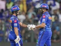 मुंबई ने गुजरात को दिया 219 रनों का लक्ष्य, सूर्यकुमार यादव का विस्फोटक शतक