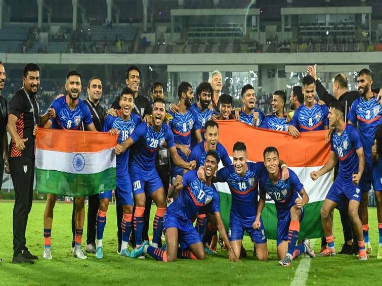 2024 Asian Cup India in group b with Australia, Syria and Uzbekistan AFC Asian Cup 2024: ஆசிய கோப்பையில்  அடியெடுத்து வைத்த இந்திய அணி..! 5 வருடங்களுக்கு பிறகு தகுதி..!
