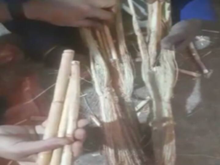  DRI unearthed heroin smuggling into India through the land route at India-Pakistan border at Attari Amritsar said Ministry of Finance India Heroin Seized: झाडू में छिपाकर लाई जा रही थी 38.36 करोड़ रुपये की हेरोइन, डीआरआई ने की जब्त, देखें तस्वीरें