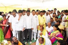 In Pics: టీడీపీ మహానాడు పసుపు పండుగకు భూమి పూజ