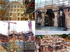 Ground Floor Built, Pillars Carved: Ayodhya's Ram Mandir Construction In Full Swing. In Pics