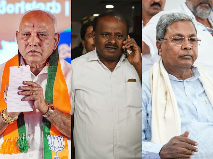 Karnataka Election Results From JDS Congress In Power To BJP Gaining Chair, What Happened In 2018 Karnataka Results 2023 Exit Polls Predict Karnataka Election Results: JDS-Cong Forming Govt To BJP Wresting Power, What Happened After 2018 Polls