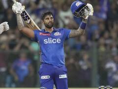 वानखेड़े स्टेडियम में चमके सूर्या, 49 गेंदों में जड़ा IPL करियर का पहला शतक, बनाए ये रिकॉर्ड