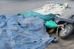 नातेवाईकांच्या दहाव्याला जात असताना अपघात; वाहनाच्या धडकेत पती-पत्नीचा जागीच मृत्यू