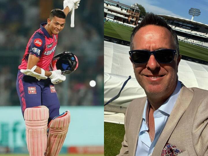 Former England Captain Michael Vaughan said he would selected Yashasvi Jaiswal as KL Rahul replacement for WCT final 2023 इंग्लैंड के पूर्व कप्तान ने यशस्वी जायसवाल पर दिया बड़ा बयान, कहा- WTC फाइनल में केएल राहुल की जगह