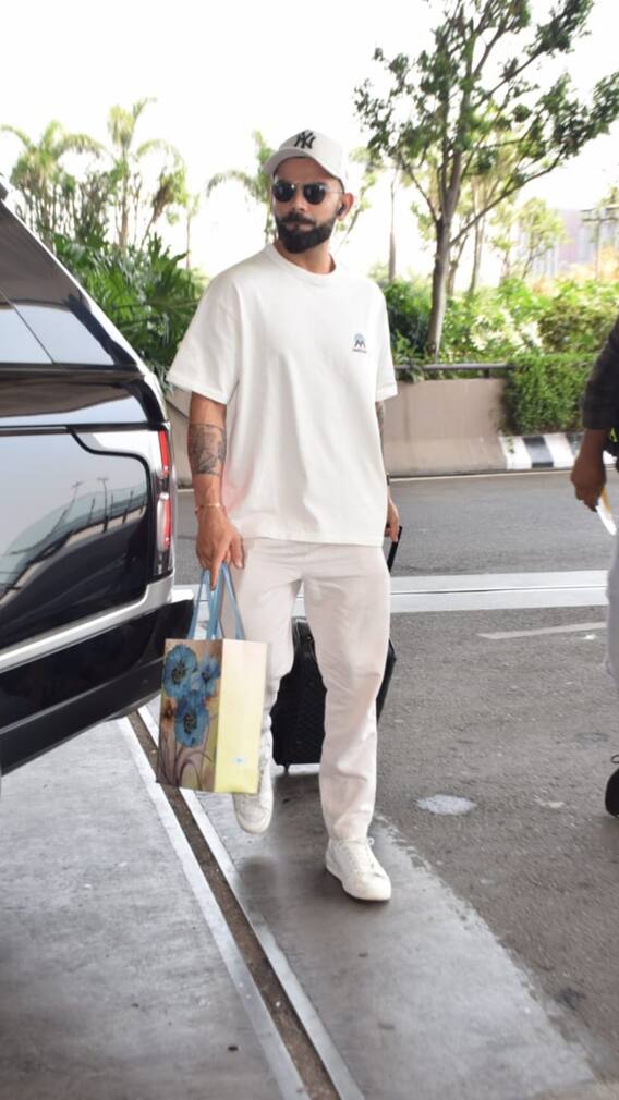 ক্যাজুয়াল লুকে নজর কাড়লেন বিরাট কোহলি