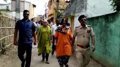 কালিয়াচকে নির্যাতিতার বাড়িতে রাজ্য শিশু সুরক্ষা কমিশন