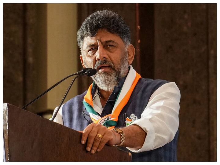 “Exit polls have their own theory. We don't go by those samples, my sample size is too high and in that, we will have a comfortable majority. I do not know about JD(S), let them take their own call. I don't have any backup plan, my only plan is that Congress party will come to power,” said Karnataka Congress president DK Shivakumar. (Image: PTI)