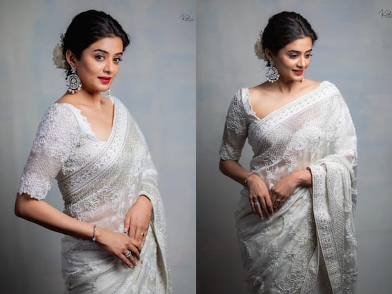 Priyamani: డిజైనర్ శారీలో మల్లెపువ్వులా మెరిసిపోతున్న ప్రియమణి Priyamani: డిజైనర్ శారీలో మల్లెపువ్వులా మెరిసిపోతున్న ప్రియమణి