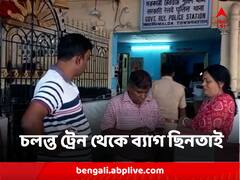 মহিলা যাত্রীর ব্যাগ ছিনতাই করে চলন্ত ট্রেন থেকে ঝাঁপ দিয়ে চম্পট