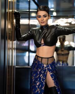 Radhika Madan Looks Exquisite In A Black Leather Top - SEE PICS