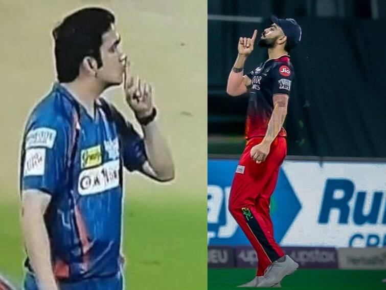 Kohli Kohli chants Hyderabad crowd in front of Lucknow Super Giants dugout Gautam Gambhir: 