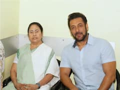 Salman Khan Meets Bengal CM Mamata Banerjee In Kolkata. In Pics