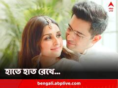 ডুবলেন একে অপরের চোখে, আংটি বদল সারলেন পরিণীতি-রাঘব
