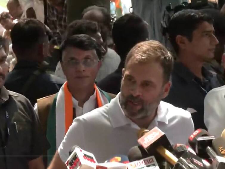 People of Karnataka have given a befitting reply to BJP - Rahul Gandhi interview Karnataka Election 2023: பா.ஜ.க வுக்கு கர்நாடகா மக்கள் தக்க பதிலடி கொடுத்துள்ளனர் - ராகுல் காந்தி பேட்டி