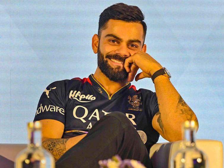 IPL 2023 RCB Virat Kohli Interview Video Virat On Ending His Century Drought In Asia Cup 'Iske Liye Ro Raha Tha 2 Saal Se?': Virat Kohli On Ending His Century Drought In Asia Cup