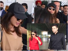 చెల్లెలు పరిణీతి చోప్రా ఎంగేజ్‌మెంట్‌కు వచ్చిన ప్రియాంక - ఢిల్లీలో