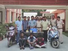 शराब की दुकान में लिंटर काट कर लगाई सेंध, पुलिस ने ऐसे चोरों को किया गिरफ्तार