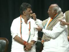 जीत के बाद बांटी 'नंदिनी' ब्रांड की मिठाई, कर्नाटक चुनाव में हुई थी दूध की लड़ाई