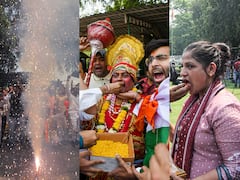 Congress Celebration: काँग्रेसच्या विजयाचं सेलिब्रेशन, काँग्रेसकडून बजरंग बलीचा जयघोष