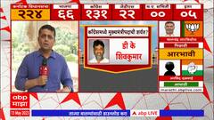 DK Shivakumar or Siddaramaiah ? : काँग्रेसमध्ये मुख्यमंत्रीपदाची शर्यत? Karnataka Result 2023