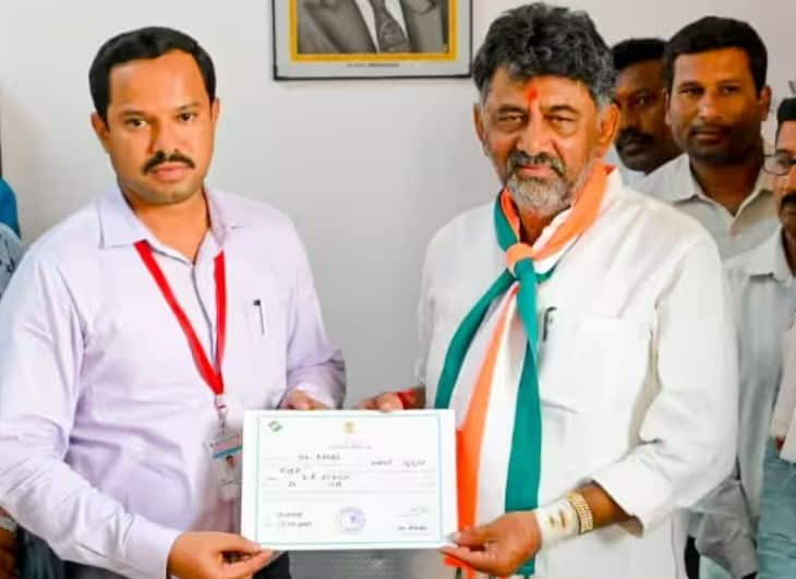 karnataka election result 2023 12 candidates won assembly elections with a margin of over 50000 votes dk shivakumar is one of them Karnataka Election Result 2023: 12 ઉમેદવારોએ મેળવ્યા 50 હજારથી વધુ વોટ,કૉંગ્રેસના ડીકે શિવકુમાર પણ આ યાદીમાં સામેલ