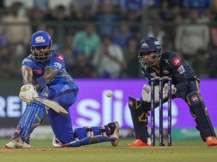 MI vs GT: टी20 फॉर्मेट में 200+ स्ट्राइक रेट से शतक लगाते हैं सूर्यकुमार यादव, आंकड़े दे रहे गवाही ipl 2023 mi vs gt suryakumar yadav scored century in t20 format 200 plus strike rate check details MI vs GT: टी20 फॉर्मेट में 200+ स्ट्राइक रेट से शतक लगाते हैं सूर्यकुमार यादव, आंकड़े दे रहे गवाही