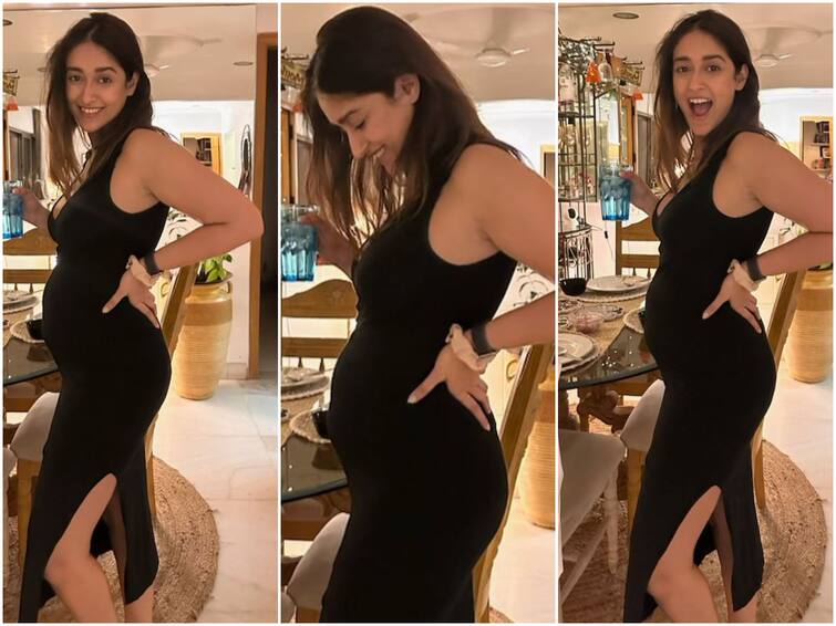 Actress Ileana DCruz shares first pictures of her baby bump since announcing pregnancy Ileana D'Cruz Baby Bump : ప్రెగ్నెంట్ ఇలియానా - బేబీ బంప్ ఫుల్ ఫొటోస్ వచ్చేశాయ్!