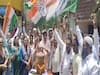 Nashik Congress Celebration : कर्नाटकात काँग्रेसचा विजय, नाशिकमध्ये कार्यकर्त्यांचा सिलेंडर उचलून जल्लोष 