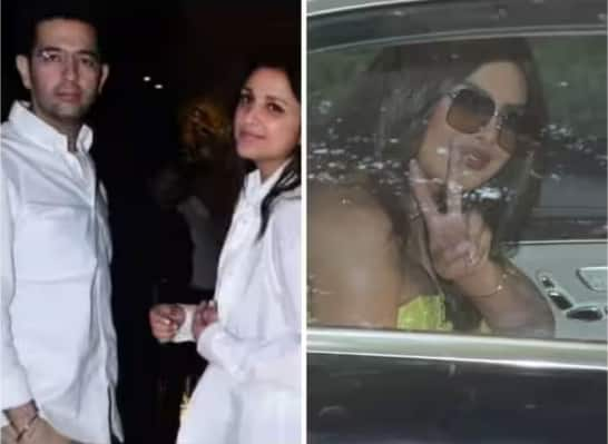 parineeti-chopra-raghav-chadha-engagement-priyanka-chopra-arrive-at-the-engagement-venue-see-photos Parineeti Raghav Engagement: ਅੱਜ ਹੈ ਮੰਗਣੀ... ਦੇਸੀ ਗਰਲ ਪਰਿਣੀਤੀ ਚੋਪੜਾ-ਰਾਘਵ ਚੱਢਾ ਦੀ ਮੰਗਣੀ 'ਚ ਪਹੁੰਚੀ