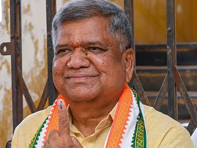 Karnataka Election Results 2023 Congress Leader Jagdish Shettar Hubli  Dharwad Central | Karnataka Election Results 2023: हुबली धारवाड़ सेंट्रल  सीट से हारे जगदीश शेट्टार का बड़ा बयान, बोले ...