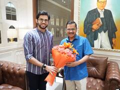 'Held A Detailed Conversation On...': Aaditya Thackeray Meets CM Arvind Kejriwal In Delhi