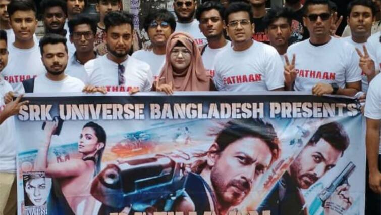 Pathaan Box Office: Shah Rukh Khan-starrer takes a TERRIFIC opening in Bangladesh; grosses 25 lakhs Bangladeshi takas [Rs. 19.13 lakhs] from 41 screens on day 1 Pathaan Box Office: প্রথমদিনই বাংলাদেশের বক্সঅফিসে ঝড় তুলল 'পাঠান'! কত আয়?