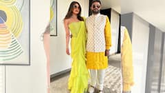 রাঘব-পরিণীতির বাগদানে শাড়িতে নজর কাড়লেন প্রিয়ঙ্কা, কত দাম জানুন