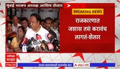 Aashish Shelar on Congress: काँग्रेसकडून लांगुलचालनयुक्त राजकारण- आशिष शेलार