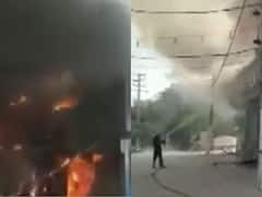 'Loss Of Crores' As Massive Fire Engulfs Wine Shop In Gurugram, Doused After Over An Hour