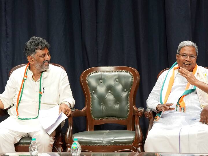 Karnataka Congress Chief DK Shivakumar Pitted Against Siddaramaiah As Karnataka CM Candidate 'No Differences Between Us': Karnataka Cong Chief DK Shivakumar Pitted Against Siddaramaiah As CM Candidate
