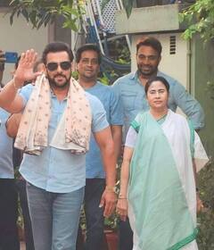 Salman Meets Mamata Banerjee: কলকাতায় ভাইজান, সাক্ষাৎ সারলেন মুখ্যমন্ত্রীর সঙ্গে, রইল ছবি