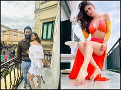 Mouni Roy ने कभी बालकनी में पति के साथ किया रोमांस तो कभी दिखाई पतली कमरिया, दिल संभालकर देखिए ये तस्वीरें