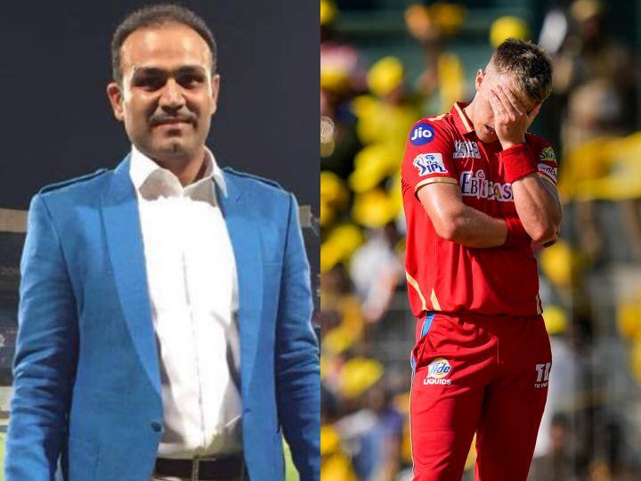 DC vs PBKS: सहवाग ने एक बार फिर लिया सैम करन को आड़े हाथों, प्रभसिमरन की पारी के जरिए साधा निशाना IPL 2023 Virender Sehwag Praise Punjab Kings Player Prabhsimran Singh And Take A Dig At IPL 'Most Expensive Player Sam Curran DC vs PBKS: सहवाग ने एक बार फिर लिया सैम करन को आड़े हाथों, प्रभसिमरन की पारी के जरिए साधा निशाना
