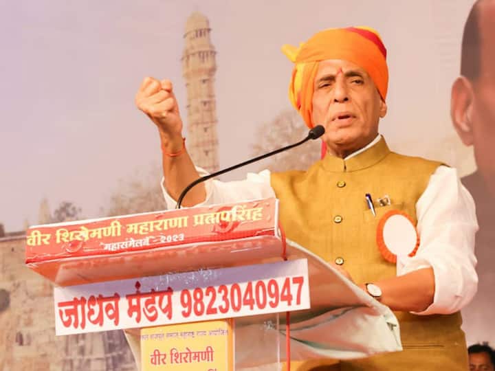 Haldighati Or Galwan Valley India Will Never Bow Down Rajnath Singh At Veer Shiromani Maharana Pratap Mahasammelan Haldighati Or Galwan Valley, India Will Never Bow Down Rajnath Singh