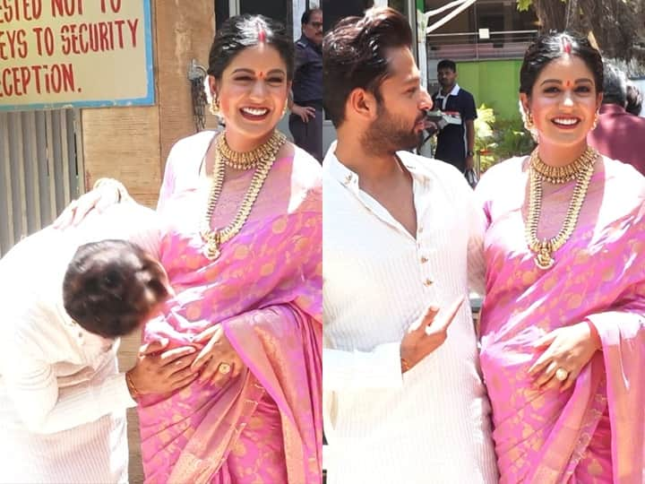 Ishita Dutta Baby Shower Ceremony: इशिता दत्ता जल्द ही मां बनने वाली हैं. ऐसे में पति वत्सल सेठ ने अपने बेबी शॉवर सेरेमनी फंक्शन के लिए चकाचक इंतजाम किए. वहीं कपल बेहद रोमांटिक अंदाज में नजर आया.