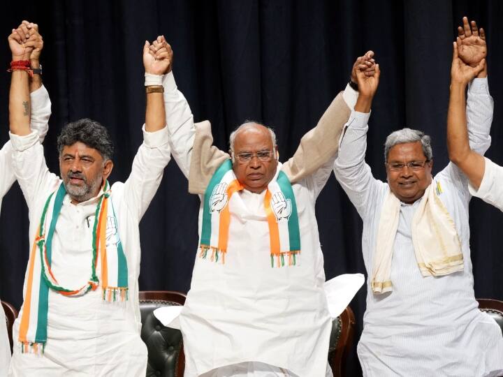 Karnataka Election Result 2023 congress to hold CLP meeting to select CM DK Shivakumar Siddaramaiah in race ann Karnataka Election Result: कर्नाटक में मुख्यमंत्री पद की रेस में कौन सबसे आगे? किसके पास है ज्यादा विधायकों का समर्थन