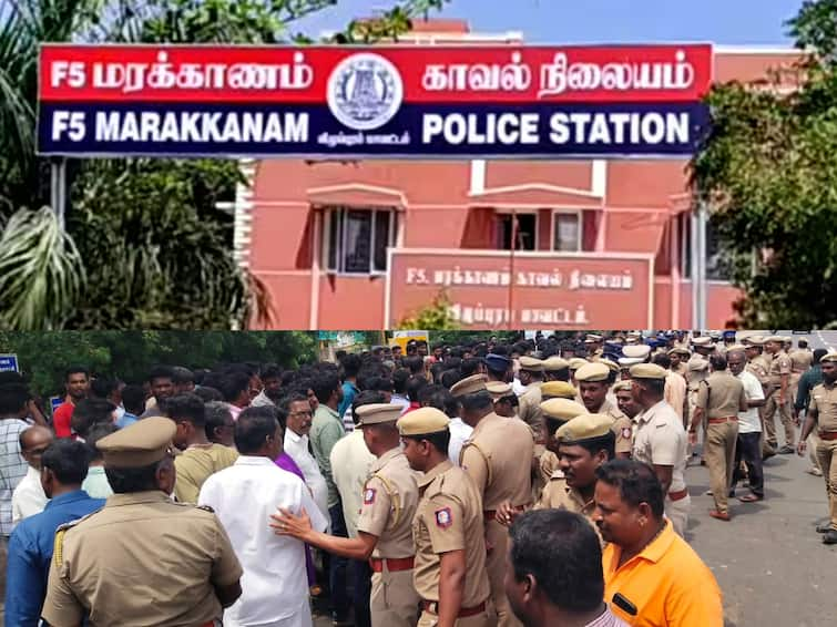 Marakanam 3 people died after drinking fake liquor  Two police inspectors suspended கள்ளச்சாராயம் குடித்து 3 பேர் உயிரிழப்பு: காவல் ஆய்வாளர்கள் 2 பேர் சஸ்பெண்ட்