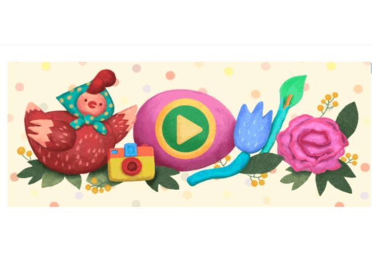 mothers day 2023 google doodle celebrates motherhood in a special way Google Doodle: 'मदर्स-डे' निमित्त गूगलचं क्यूट डूडल; चित्रांद्वारे दाखवलं आईचं प्रेम