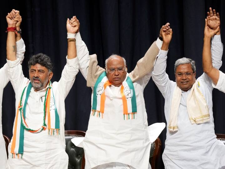 karnataka election results 2023 congress won as survey predict message for 2024 Karnataka Election Results 2023: जो abp न्यूज ने बताया, वही कर्नाटक का नतीजा आया, कांग्रेस की जीत में 2024 के लिए छिपे हैं 4 मैसेज